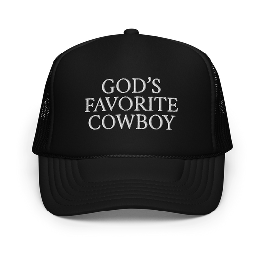 God's Favorite Cowboy Trucker Hat