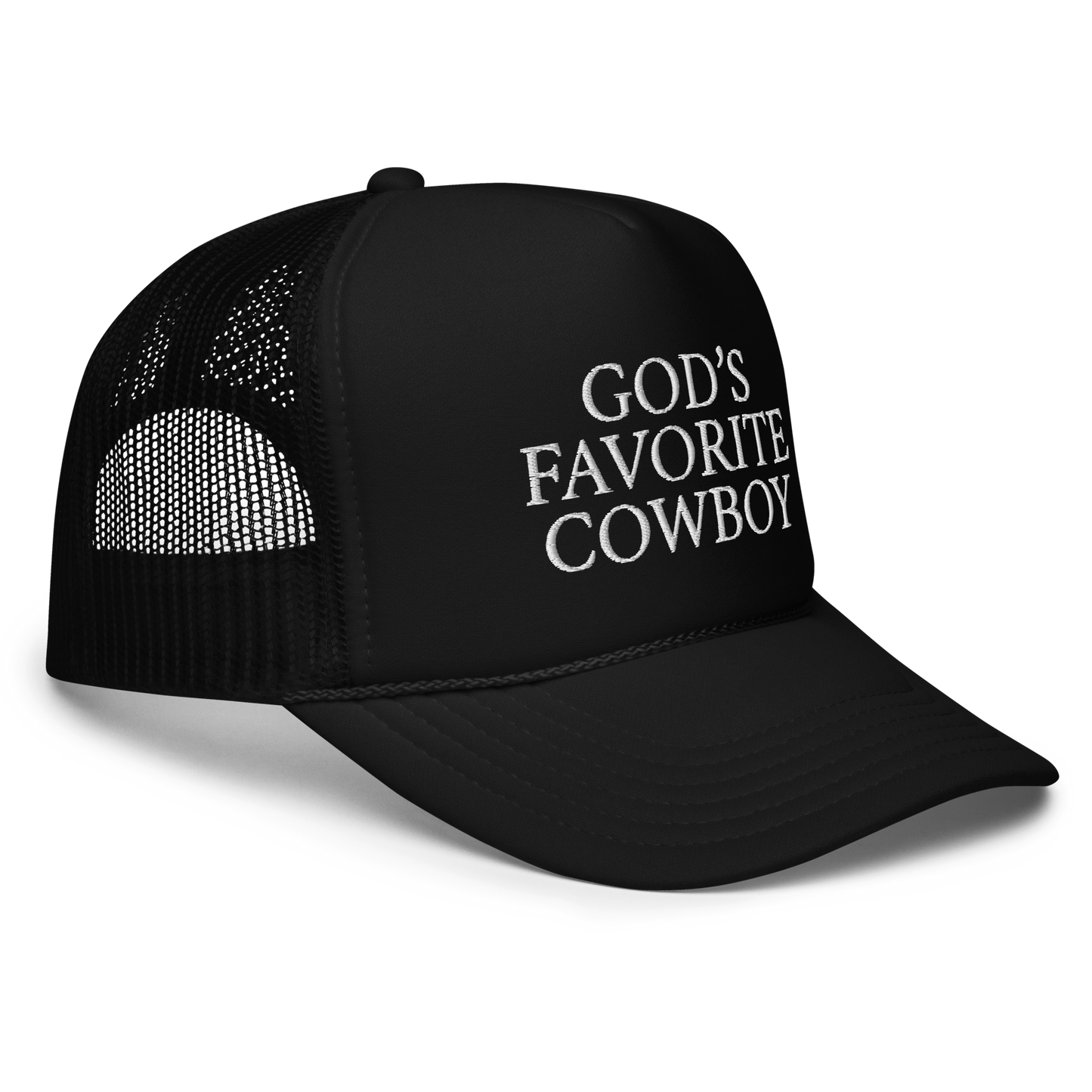 God's Favorite Cowboy Trucker Hat