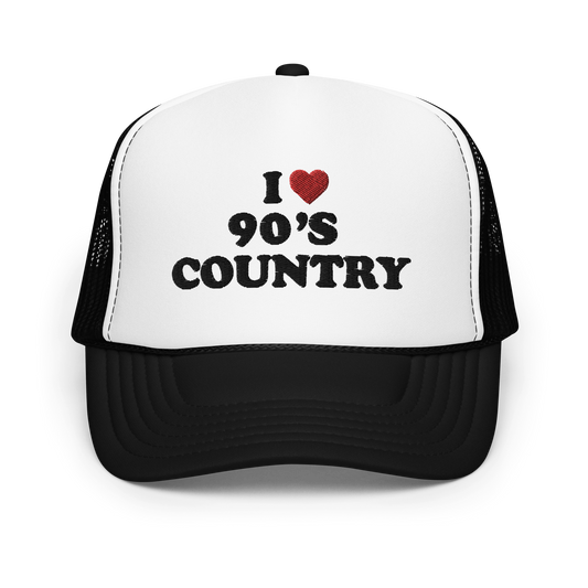 I Love 90s Country Trucker Hat