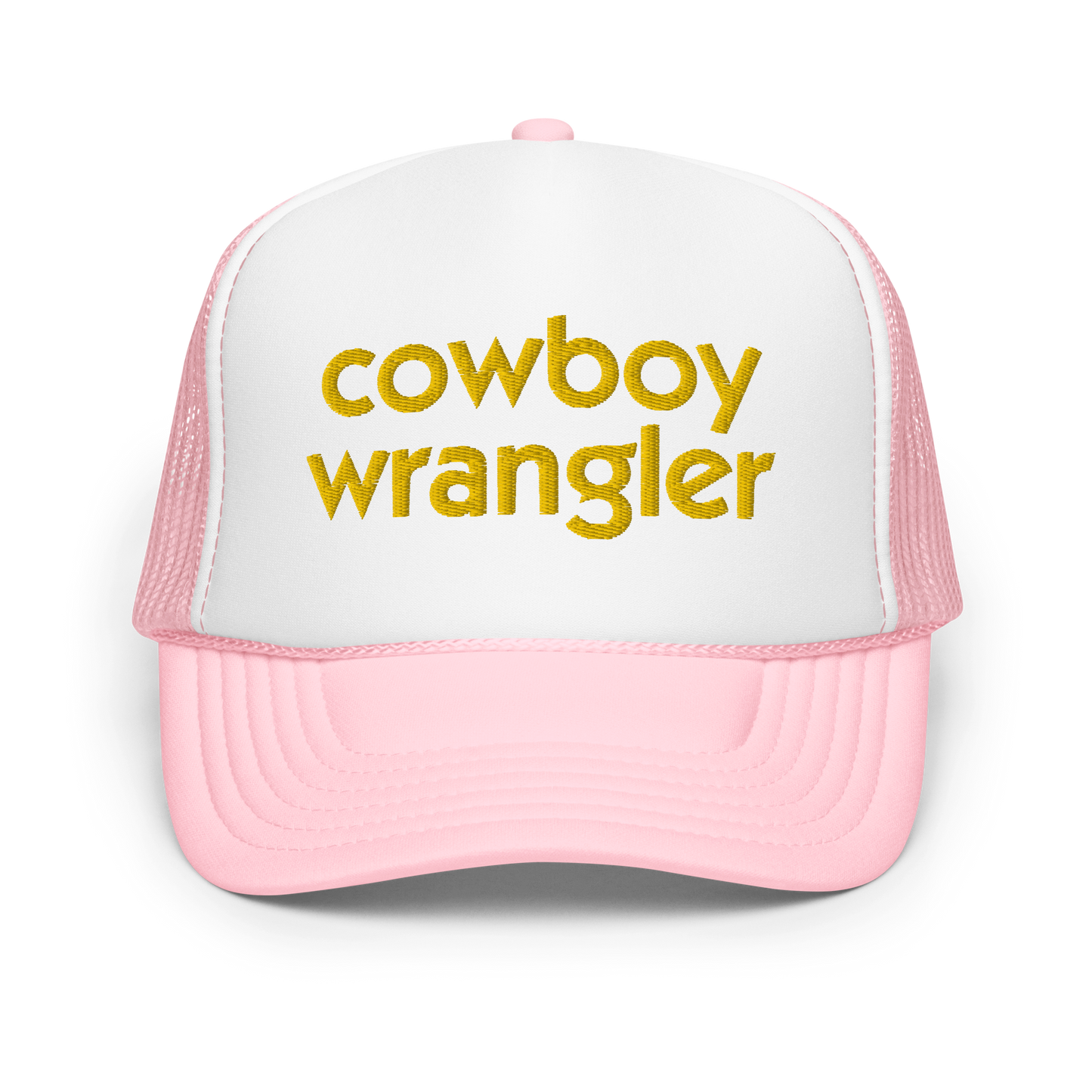 Cowboy Wrangler Trucker Hat