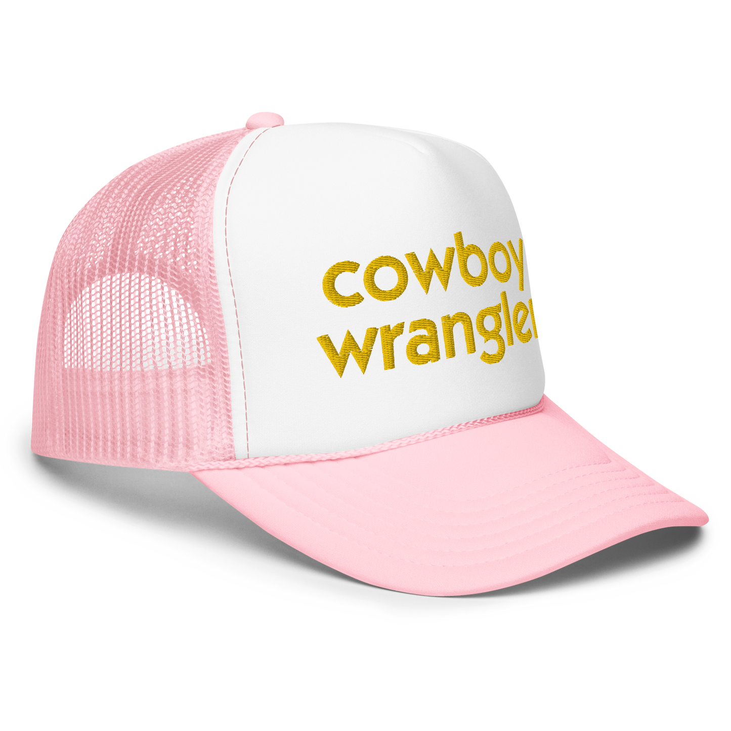 Cowboy Wrangler Trucker Hat