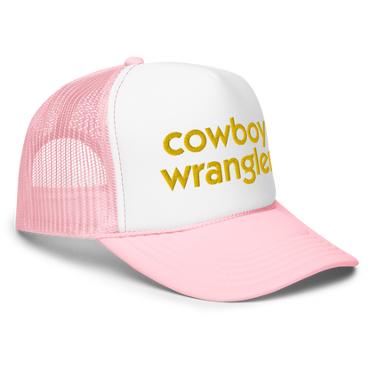 Cowboy Wrangler Trucker Hat