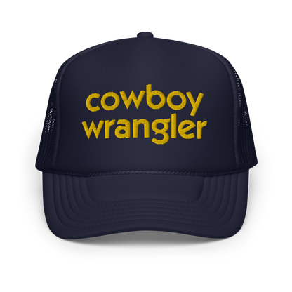 Cowboy Wrangler Trucker Hat