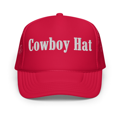 Cowboy Hat Trucker Hat